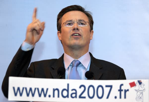 Nicolas Dupont-Aignan en 2007 