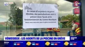 Le Centre Nautique de Vénissieux fermé ce mercredi et ce week-end en raison d'une grève des agents
