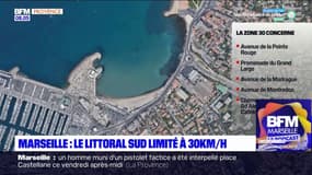 Marseille: les routes du littoral sud désormais limitées à 30 km/h