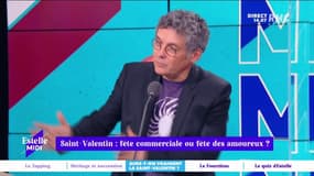 Saint-Valentin : fête commerciale ou fête des amoureux ? "Toutes les fêtes sont commerciales, moi ça ne me pose pas de problème" Thierry Moreau 