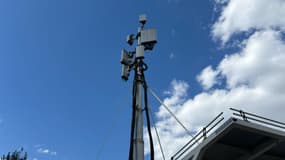 Les antennes Free près de Rock en Seine