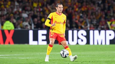 Florian Thauvin lors du match Lens-Lille (3-0, L1), le 20 septembre 2025