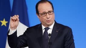 Le président de la République François Hollande