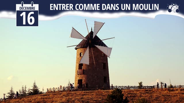 A l'origine, ce sont les ânes qui entraient dans les moulins