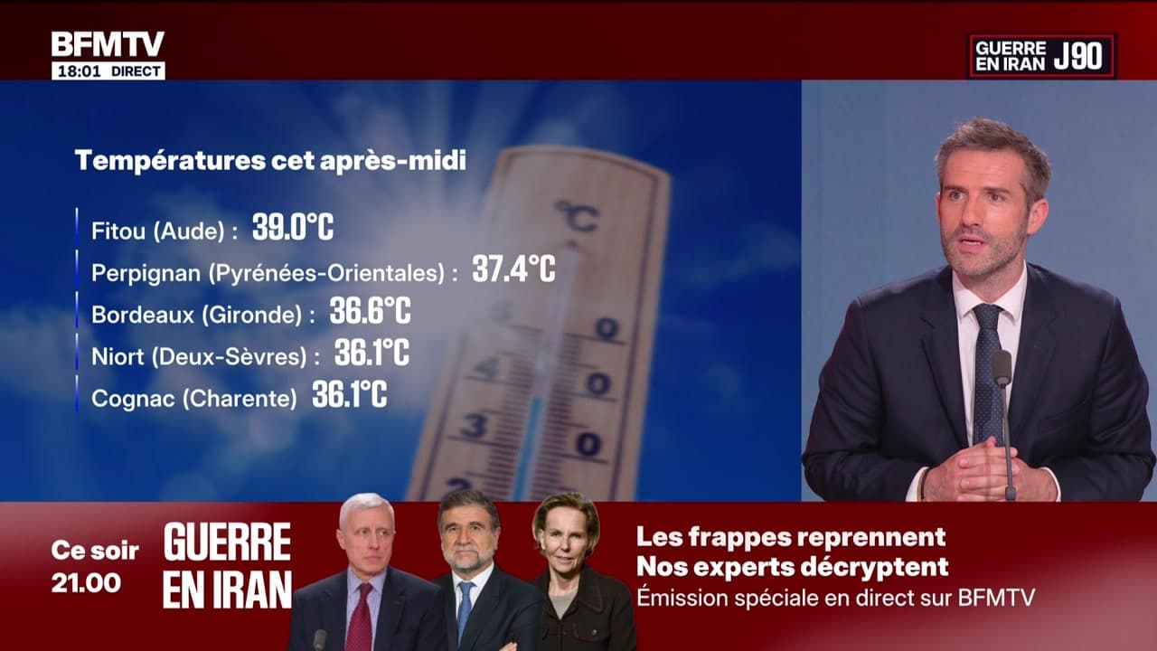 Marschall Truchot : Canicule, 14 départements en vigilance orange demain – 28/05
