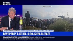 Rave party à Istres : 9 policiers blessés - 30/11