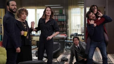 Les personnages principaux de "Dix pour cent"