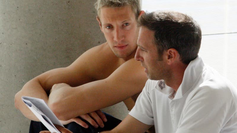 Alain Bernard et Denis Auguin