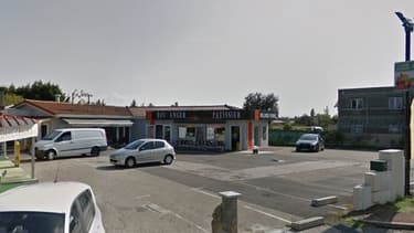 Le parking où les six amis sont restés bloqués
