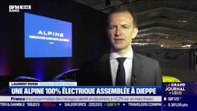 Une Alpine 100% électrique assemblée à Dieppe