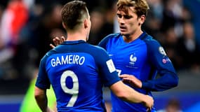 Kévin Gameiro et Antoine Griezmann