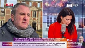  Château incendié en Normandie : le maire de la commune témoigne son émotion