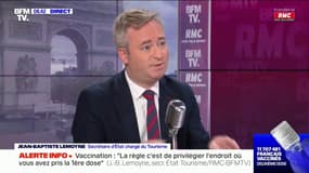 COVID-19: Jean-Baptiste Lemoyne dévoile sur RMC le système d'accueil des voyageurs étrangers qui sera mis en place à partir du 9 juin