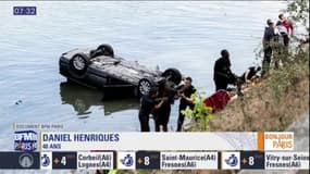 Il plonge pour sauver un conducteur et sa passagère tombés dans la Seine