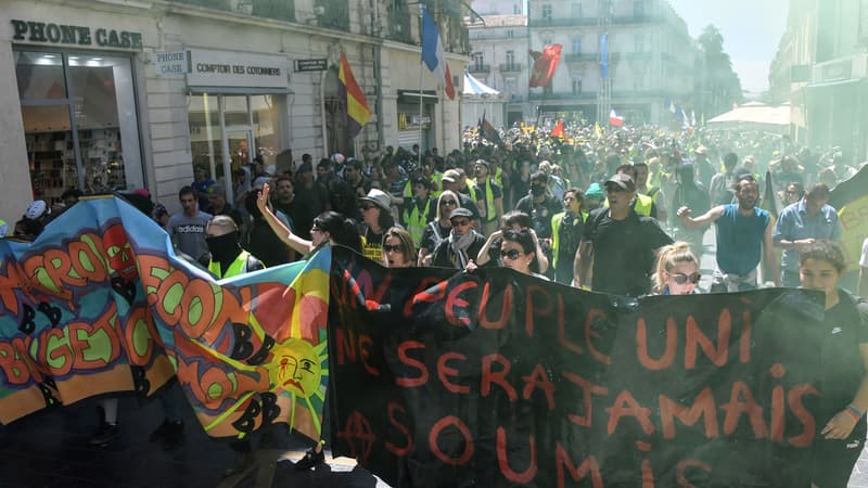 Au plus fort de la manifestation, 2000 personnes étaient présentes à Montpellier.