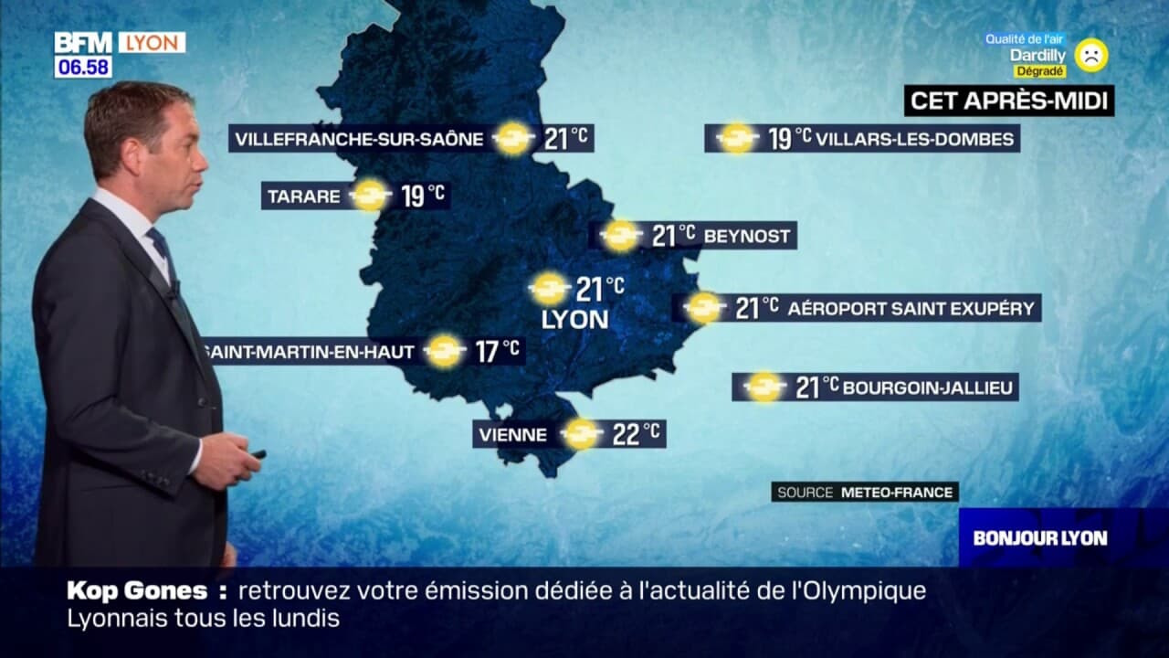 Météo Rhône: un lundi de Pâques ensoleillé, jusqu'à 21°C à Lyon