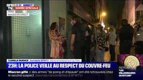 Couvre-feu à 23h: après une demi-heure de tolérance, la police commence à verbaliser