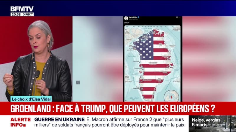 LE CHOIX D'ELSA VIDAL - Groenland: face à Donald Trump, que peuvent les Européens ?