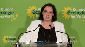 Emmanuelle Cosse, secrétaire nationale EELV, le 23 mars dernier à Paris.
