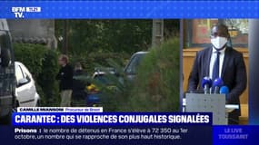 Drame de Carantec: le procureur révèle les circonstances du signalement de violences conjugales