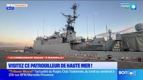 " Le commandant Bouan " a jeté l'ancre à Marseille 