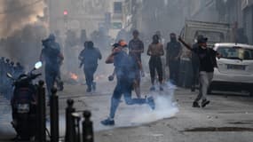 Des émeutiers à Marseille le 30 juin 2023