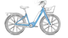 Un vélo du nouveau service "Véligo Location"