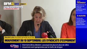 L'intersyndicale appelle à une journée de mobilisation le 18 septembre "y compris par la grève et la manifestation"