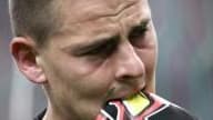 Planté "bombardé" pendant la rencontre OM-Caen (2-1), samedi 4 octobre.