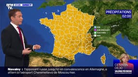 La météo pour ce lundi 18 janvier 2021