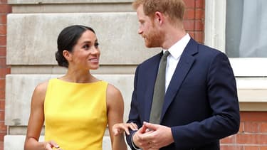 Meghan et Harry à Londres, le 5 juillet 2018