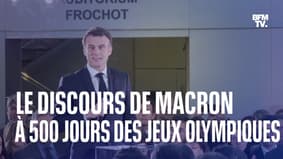 Anne Hidalgo Le discours intégral d'Emmanuel Macron, à 500 jours des Jeux olympiques de Paris 2024