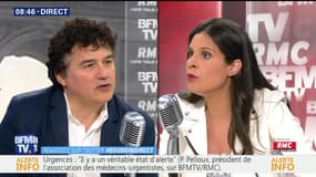 Patrick Pelloux face à Apolline de Malherbe en direct