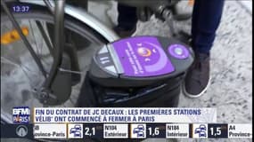 Velib': les premières stations ont commencé à fermer à Paris