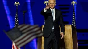 Le président élu des Etats-Unis Joe Biden à Wilmington le 7 novembre 2020