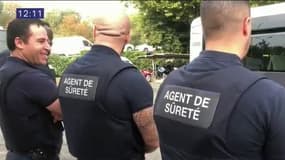 Des agents de sûreté en service dans l'Essonne