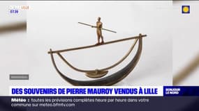 Lille: des souvenirs de Pierre Mauroy en vente