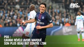 PSG : Cavani révèle avoir marqué son plus beau but contre l'OM