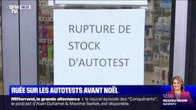 De nombreuses pharmacies à court d'autotests en raison d'une forte demande avant Noël