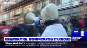 Strasbourg: 1.800 opposants à la loi immigration dans la rue dimanche