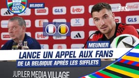 Belgique : "Les réactions sont disproportionnées", l’appel de Meunier aux supporters belges