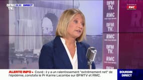 La Pr Karine Lacombe assure être toujours victime de menaces verbales "sur les réseaux sociaux, par mail, et dans la rue"