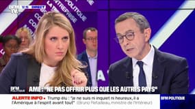 Droit du sol: le ministre de l'Intérieur, Bruno Retailleau, souhaite "durcir" la législation 