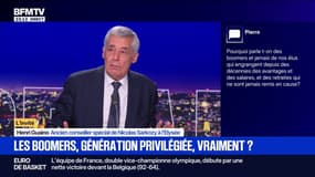 Boomers: "Je trouve cette sortie scandaleuse", affirme Henri Guaino, ancien conseiller spécial de Nicolas Sarkozy à l'Élysée