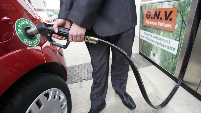 Carburant propre, le GNV n'est disponible que dans peu de stations et utilisable par très peu de modèles. (image d'illustration)