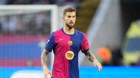 Inigo Martinez lors du match Barça-Espanyol (3-1, Liga), le 3 novembre 2024