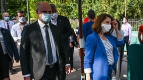 Jean-Michel Blanquer et Roxana Maracineanu, à Paris le 9 juin 2021