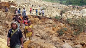Les conséquences du glissement de terrain en Papouasie-Nouvelle-Guinée, mai 2024 