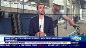 Japet, spécialiste des exosquelettes, lance sa nouvelle usine dans le Nord