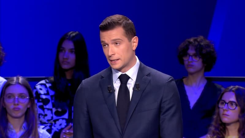 Jordan Bardella a participé à un grand débat avant les élections européennes avec sept autres tête de listes. 